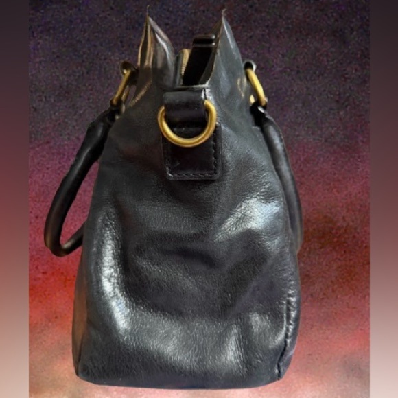 Elliott Lucca genuine leather satchel - Picture 3 of 6